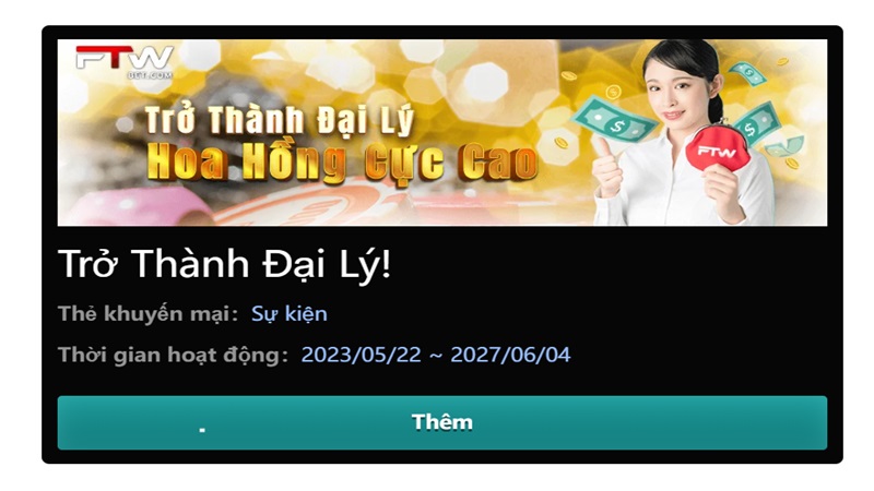 Giới Thiệu Về Chương Trình Hợp Tác Đại Lý Của Nhà Cái 4twbet Giới Thiệu Về Chương Trình Hợp Tác Đại Lý Của Nhà Cái 4twbet