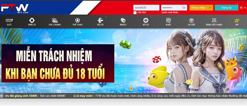 Thành viên dưới 18 tuổi Thành viên dưới 18 tuổi